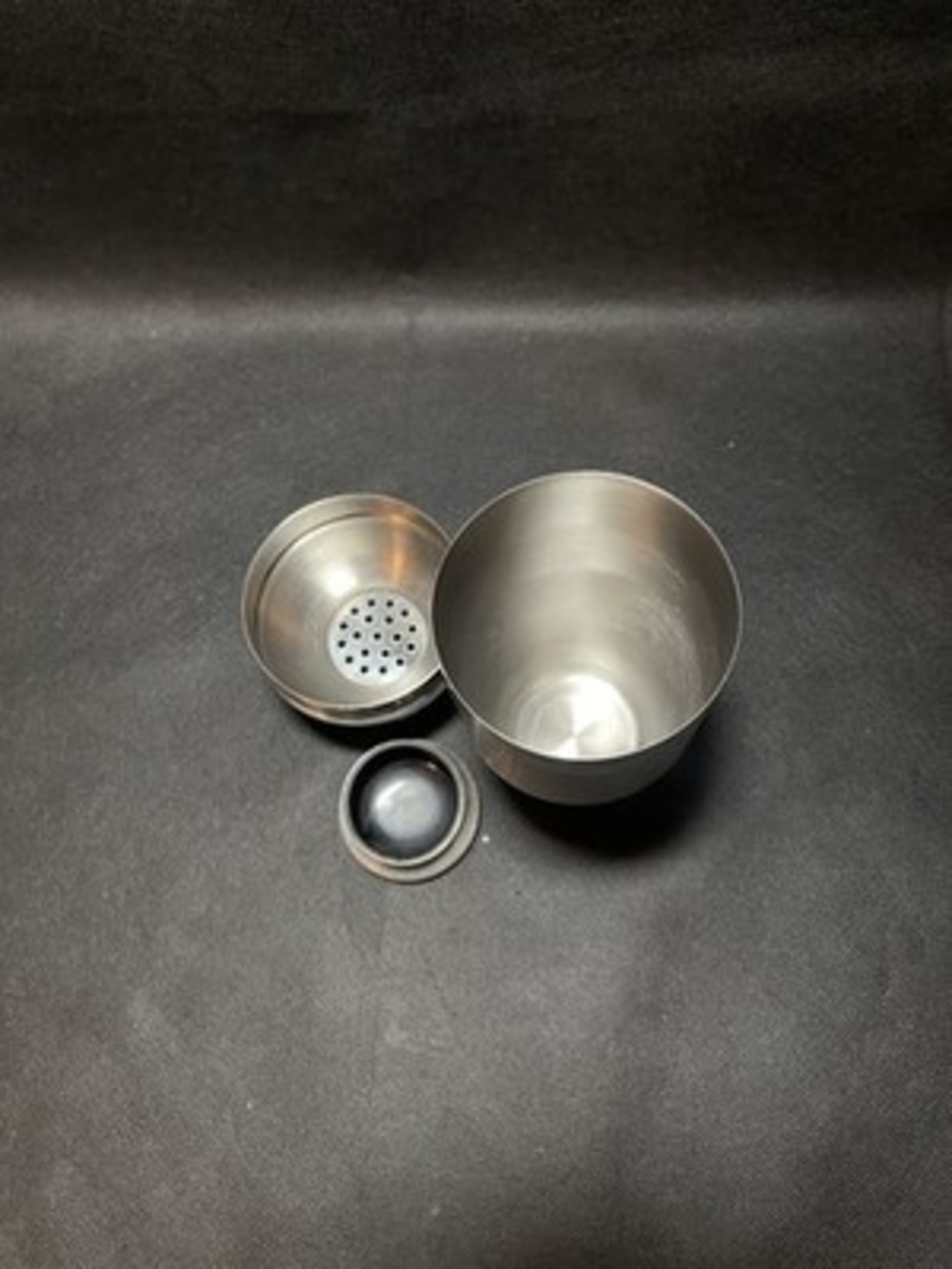 Vintage OGGI Stainless Steel Cocktail Mixer Shaker 8.5" Barware VG - Picture 4 of 4